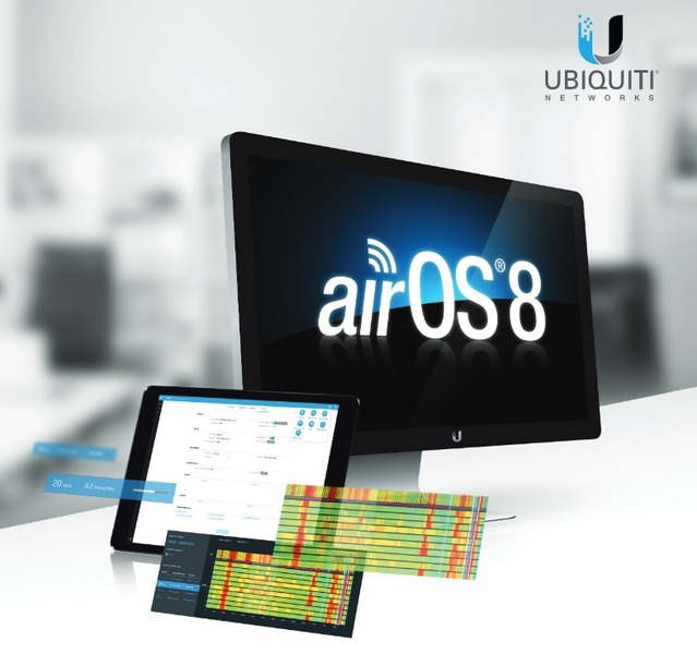 سیستم‌عامل پیشرفته airOS 8 رادیو وایرلس یوبیکیوتی LiteBeam-5AC-Gen2